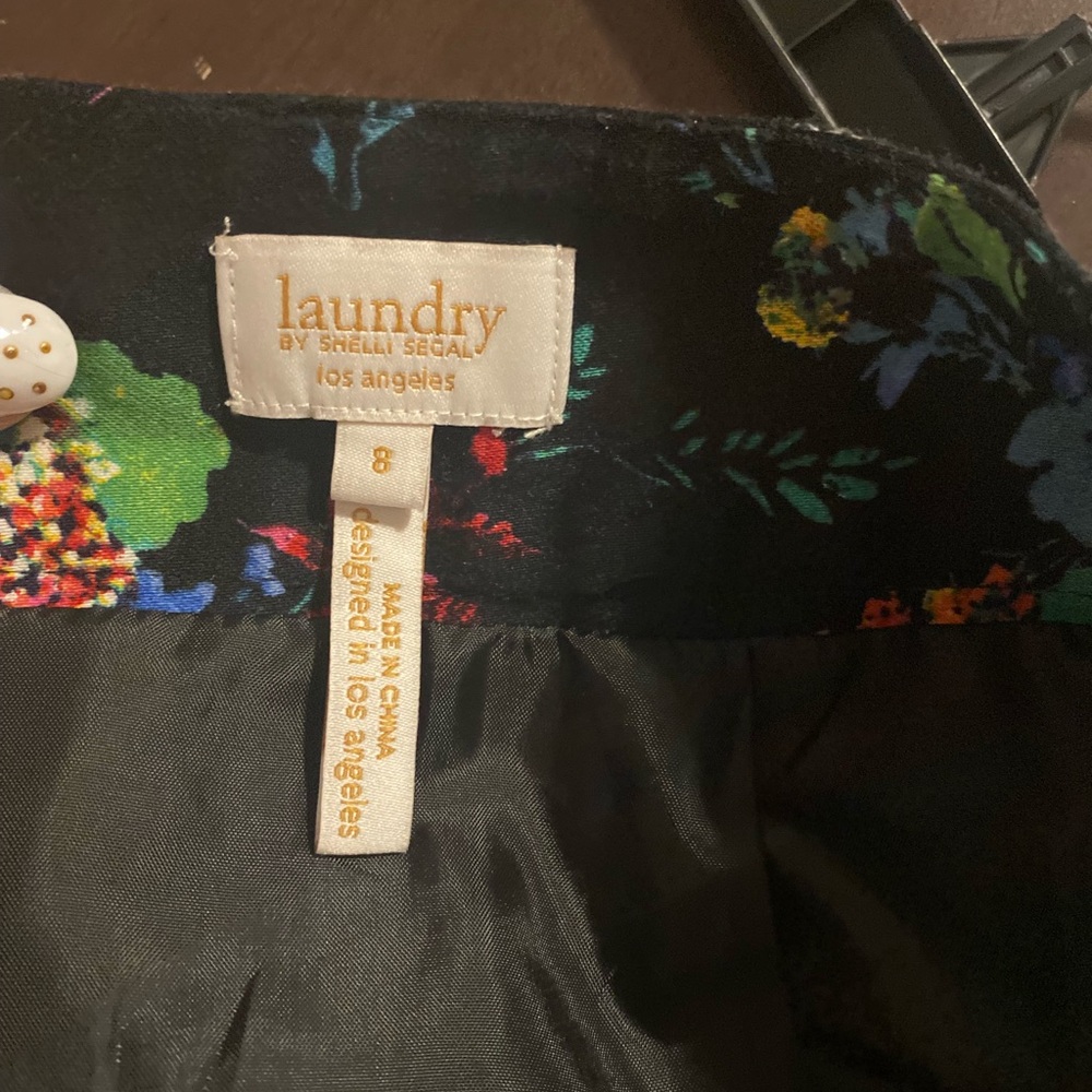Laundry By Shelli Segal Multicolor Floral Pencil Skirt - Picture 5 of 11